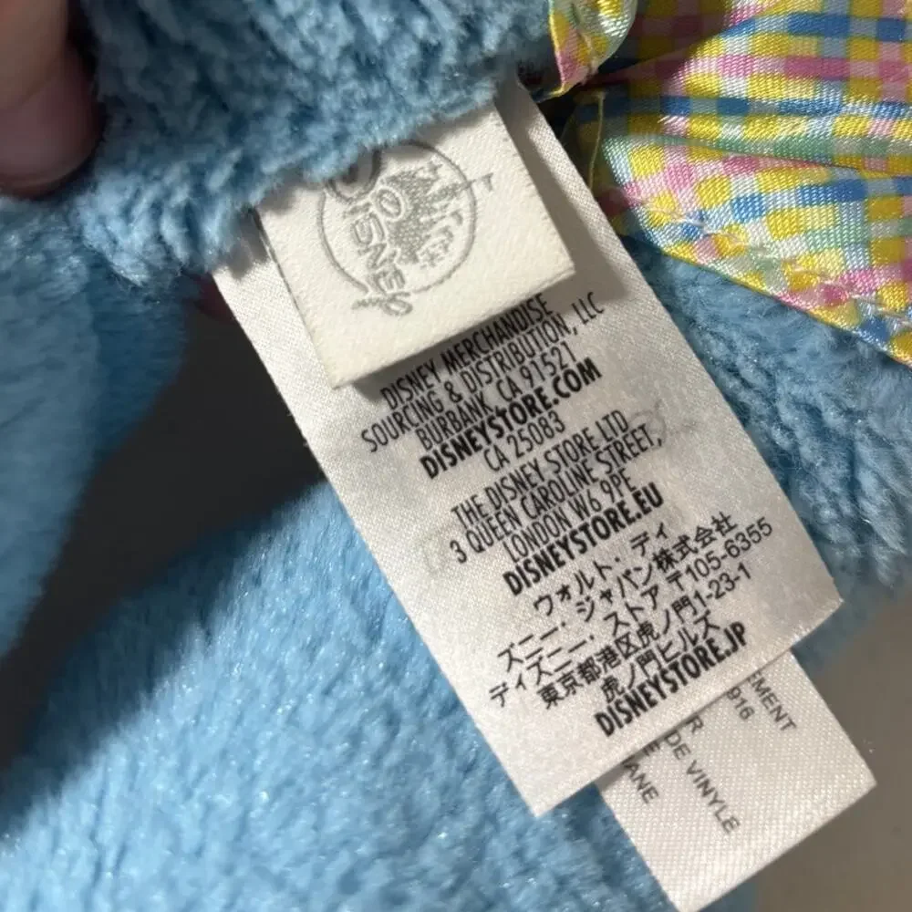 Disney Store Mickey Mouse in Blue Bunny Costume Plush Easter Stuffed Animal Toy